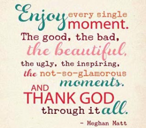life coaching lessons and quotes - be thankful and enjoy life - image ...