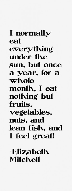 normally eat everything under the sun but once a year for a whole