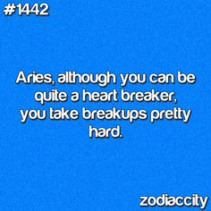 aries quotes | Aries, although you can be quite a heart ... | Aries ...