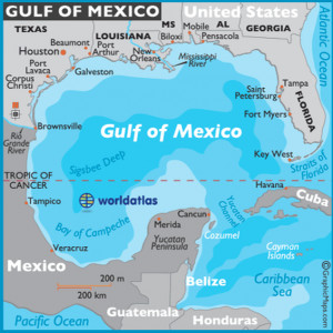 gulf of mexico mississippi river missouri river rio grande river