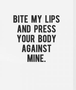 lip biting quotes tumblr