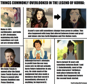 Facts from Legend of Korra You Probably Didn't Know