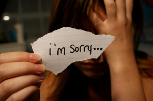 Why is it so difficult to say the three little words “I am sorry ...