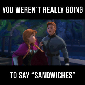 ... sandwiches. Anna punches Hans. gif Frozen Meme Frozen Memes, Frozen