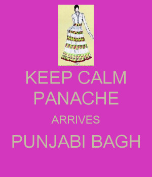 Keep Calm Panache Arrives Punjabi Bagh And Carry Image