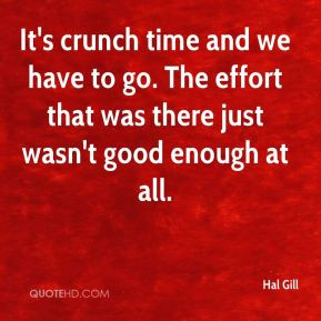 Crunch Quotes