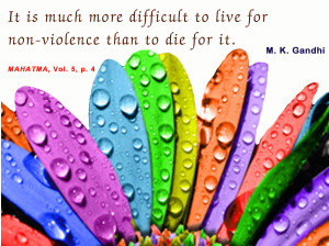 Mahatma Gandhi His Life, Truth, Peace, Non Violence