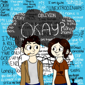 Hazel and Gus by SugahCookies