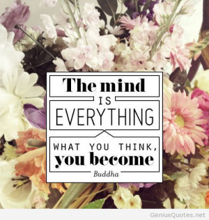 The mind Buddha quote