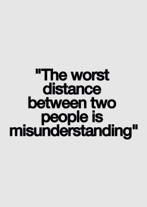 The worst distance...