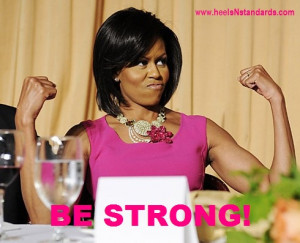 ... michelle obama in workout gear by michelle obama brainy quotes