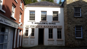 replica of the T. Mellon & Sons Bank in the Ulster American Folk ...