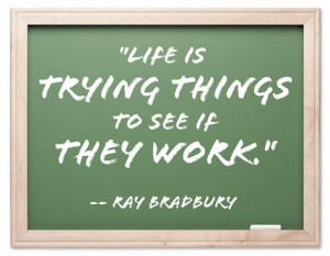 You never know until you try