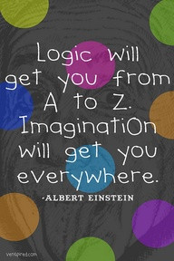 Imagination Will get You Everywhere ~ Art Quote