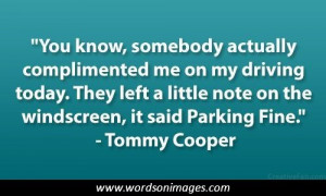 Tommy cooper quotes