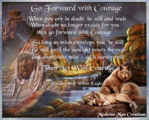 Go Forward With Courage-