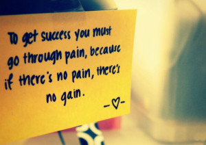 Gain Quotes|No Pain No Gain Quote|Pain And Gain.