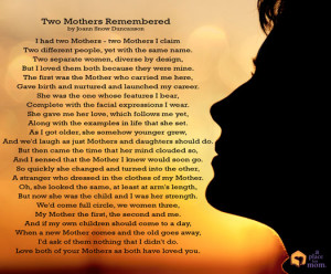 Two Mothers Remembered