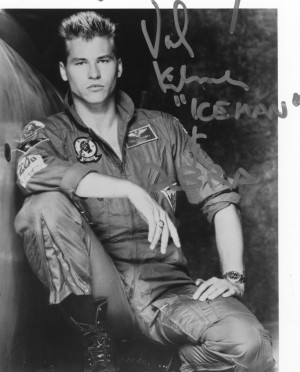 Val Kilmer as 'Iceman' in Top Gun (1986)Val D'Orcia, But, Val Kilmer ...