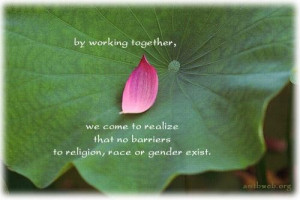 Quotes about religion race gender working together quotes