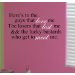Here's to All the Boys Quote Wall Decal Sticker Teen Love Girl Room ...