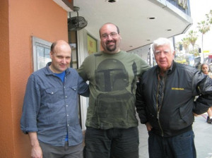 Left to Right Michael Torgan Brian McQuery and Clu Gulager