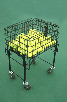 Collapsible Tennis Teaching Cart