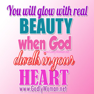 You will glow with real beauty