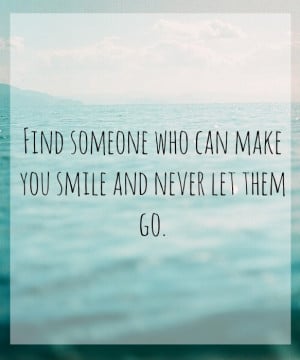 smile, let go, never, quote, quotes