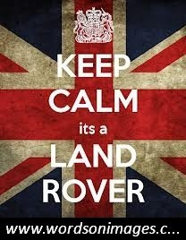 Land rover quotes
