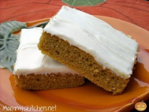 Mommy's Kitchen: Pumpkin Sheet Cake & The Food Channel