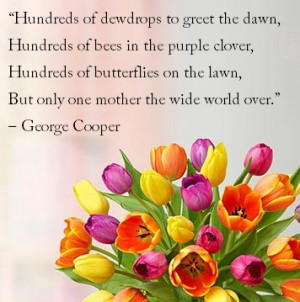 George Cooper Mother's Day Quote