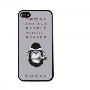 Free Shipping Man Beard Quirky Quote Woman Gorilla Funny Smoke Swag ...