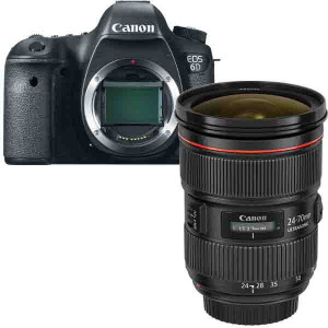 Home » Canon 6D Camera + Canon EF 24-70mm f2.8L II USM Camera Lens ...
