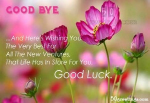 Best Wishes Quotes for Farewell
