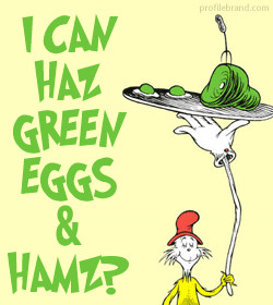 Green Eggs And Ham Quotes-DrSeuss Graphic