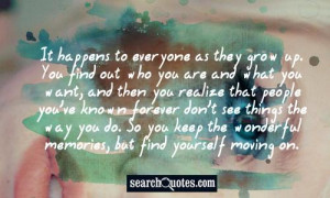 Growing Up Quotes For Teenagers