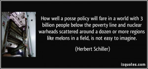 policy will fare in a world with 3 billion people below the poverty ...