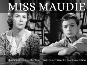 To Kill A Mockingbird Characters Miss Stephanie Crawford Miss maudie ...