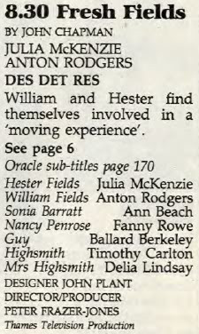 Thread: Julia McKenzie