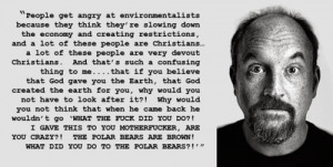 Louis CK: Shouldn't All Christians be Environmentalists?