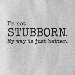 stubborn love quotes