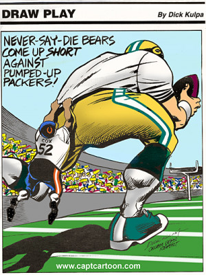 Bears Vs Packers Funny Quotes Bears vs packers cartoons