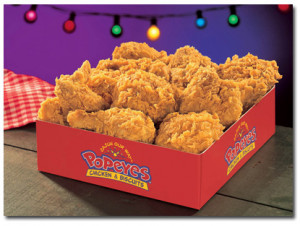 Until January 6th 2013, get a Holiday Bundle from Popeye’s Canada ...
