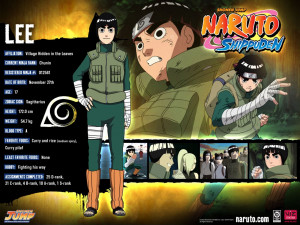 Naruto Characters: Rock Lee