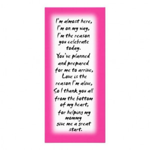 Inspirational+Quotes+for+Baby+Girls | Baby shower girl place cards ...