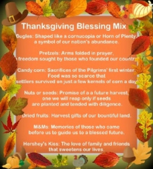 Thanksgiving Blessing Mix