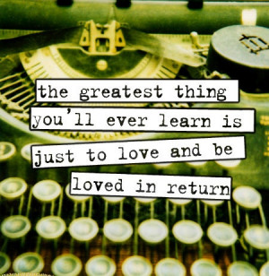 Love & be Loved -the greatest blessing and purpose of life - love ...