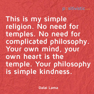 quote on religion and philosophy: dalai lama religion philosophy ...
