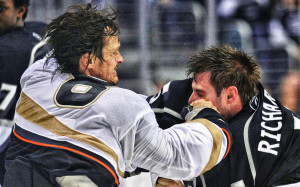 Teemu just got into a fight!!!!! (YT Added)